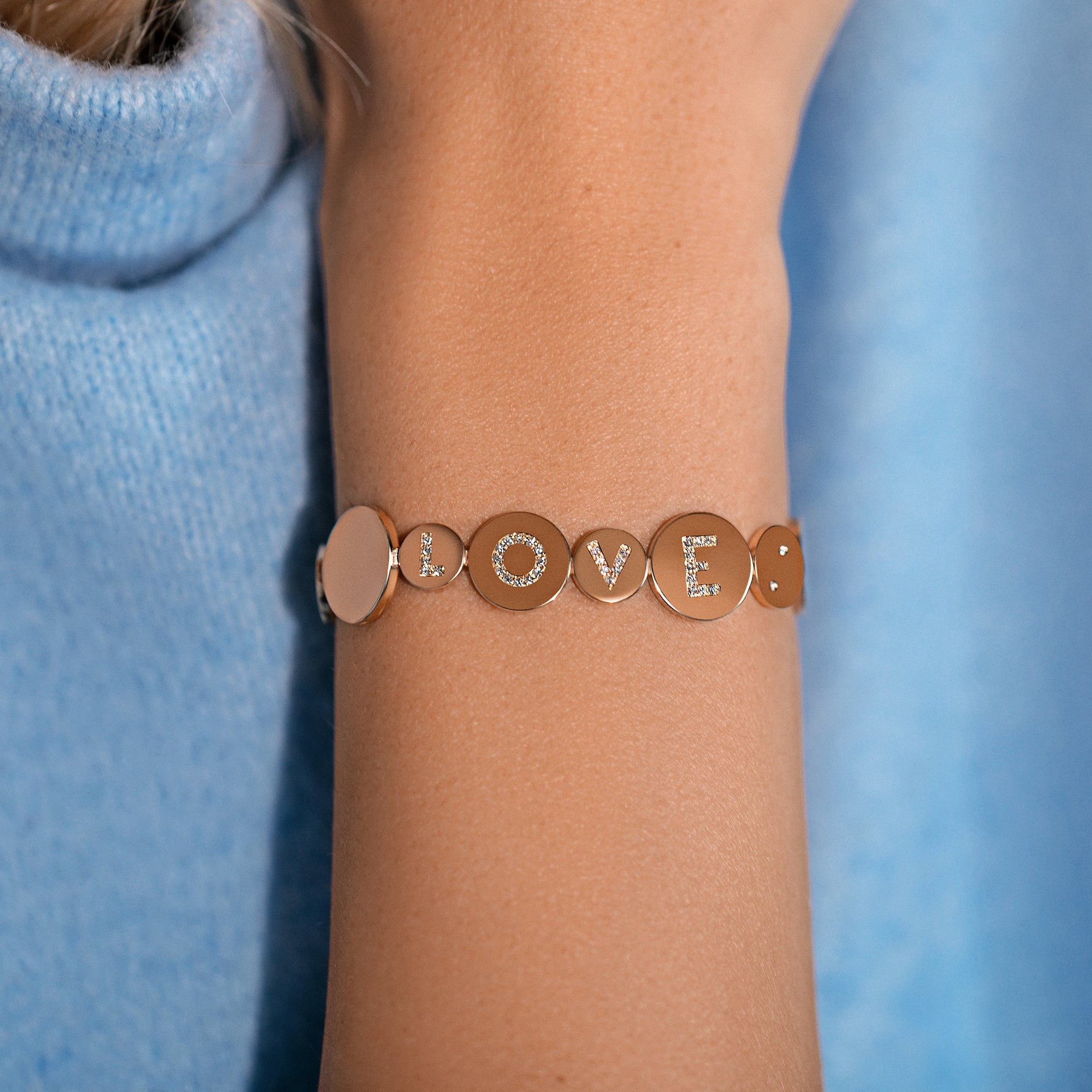 Bubble Bracelet - Love
